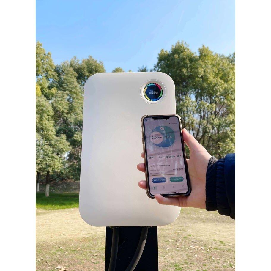 22kW 3 Fazių wallbox krovimo stotele WB20 su Wi-fi funkcija