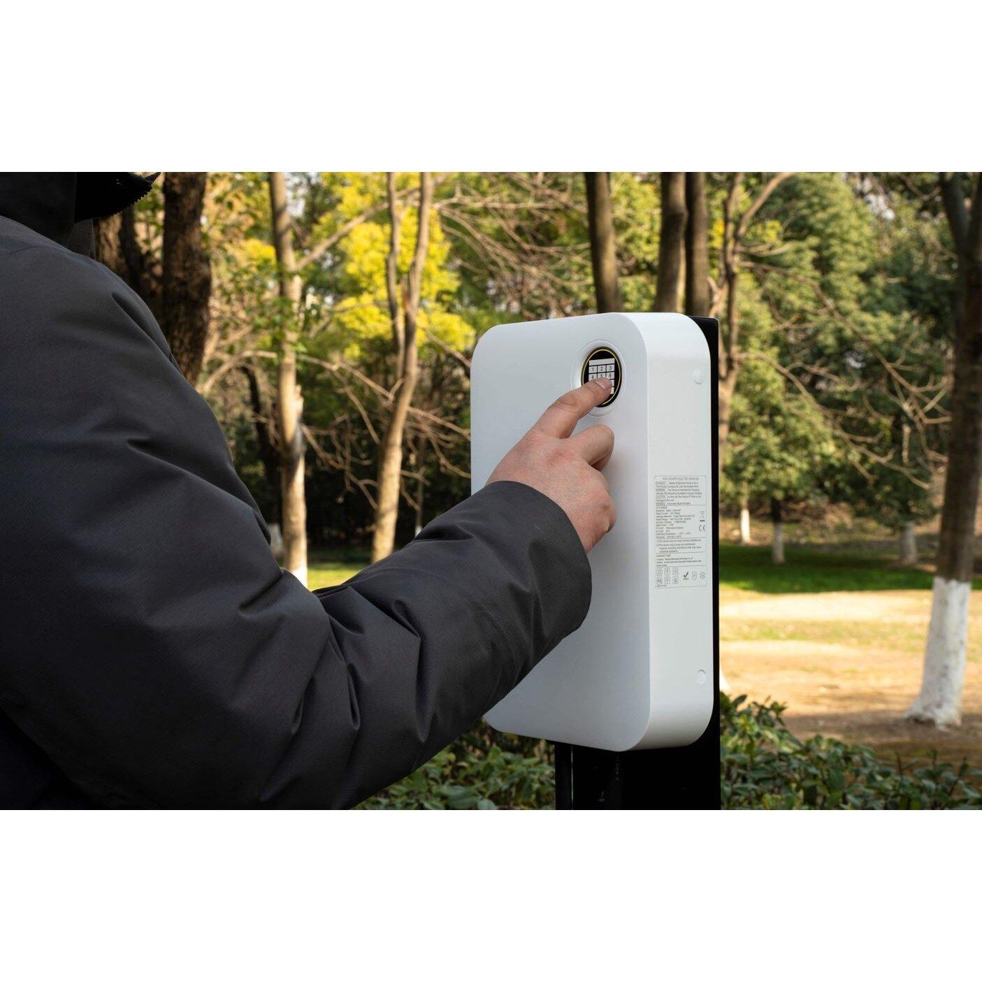 22kW 3 Fazių wallbox krovimo stotele WB20 su Wi-fi funkcija