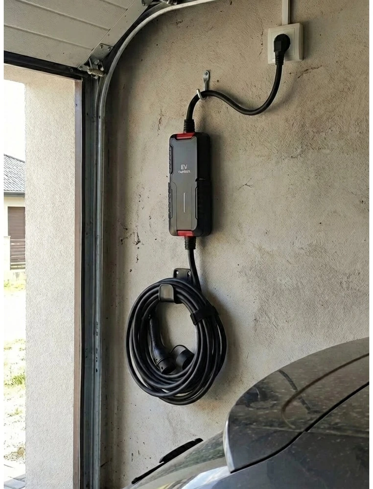 Įkrovimo laidas 220V - type 2 , 10m ilgio ( 16A, 1 fazė 3,6 kW)