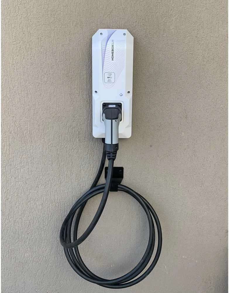 HomeBox Lite Plus 22kW su integruotu 4,5m kabeliu + WiFi/LAN/Bluetooth + RCM + RFID