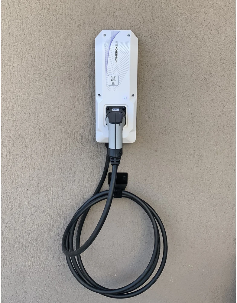 HomeBox Lite Plus 22kW su integruotu 4,5m kabeliu + WiFi/LAN/Bluetooth + RCM + RFID