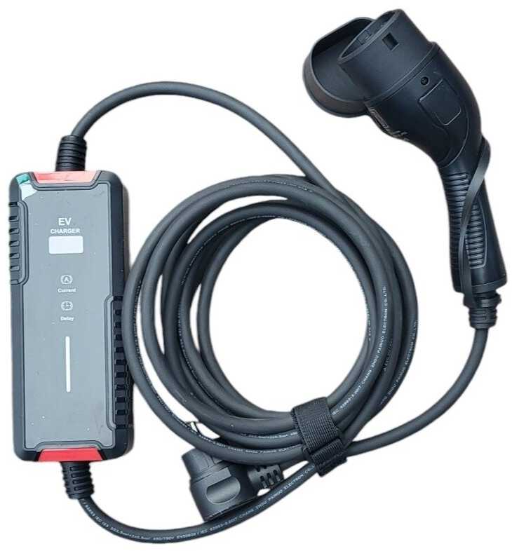 EV įkrovimo laidas 220V - type 2 ( 16A, 1 fazė 3,6 kW)