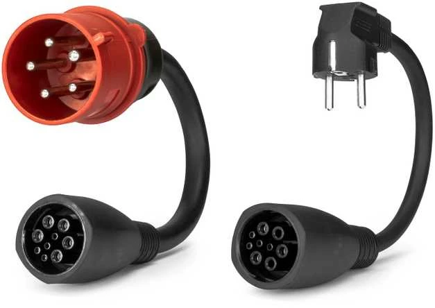 Įkrovimo laidas 480 V - type 2 ( 16A, 3 fazės 11 kW) su Wi-fi funkcija