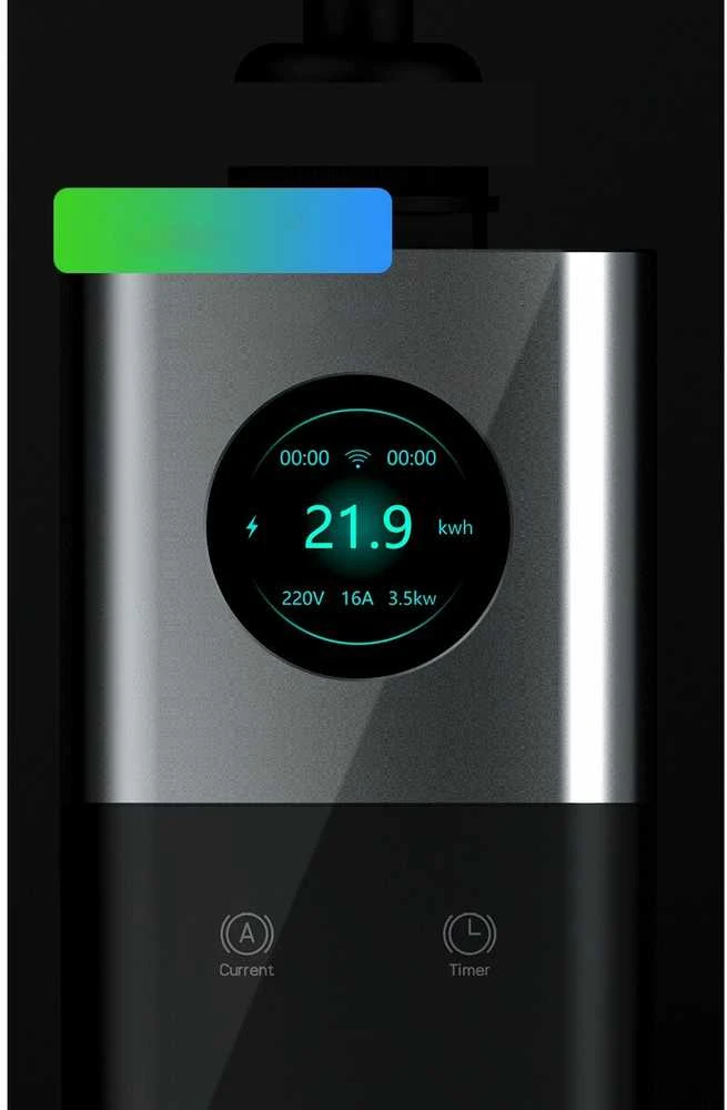 Įkrovimo laidas 480 V - type 2 ( 32A, 3 fazės 22 kW) su Wi-fi funkcija