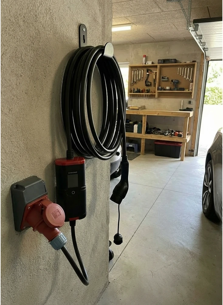 Įkrovimo laidas 480 V - type 2 ( 32A, 3 fazės 22 kW)