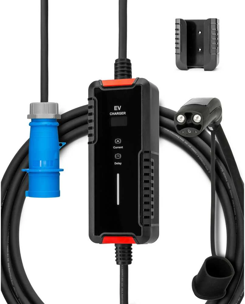 Įkrovimo laidas tesla mašinai iš JAV ( 32A, 1 fazė 7.2 kW)