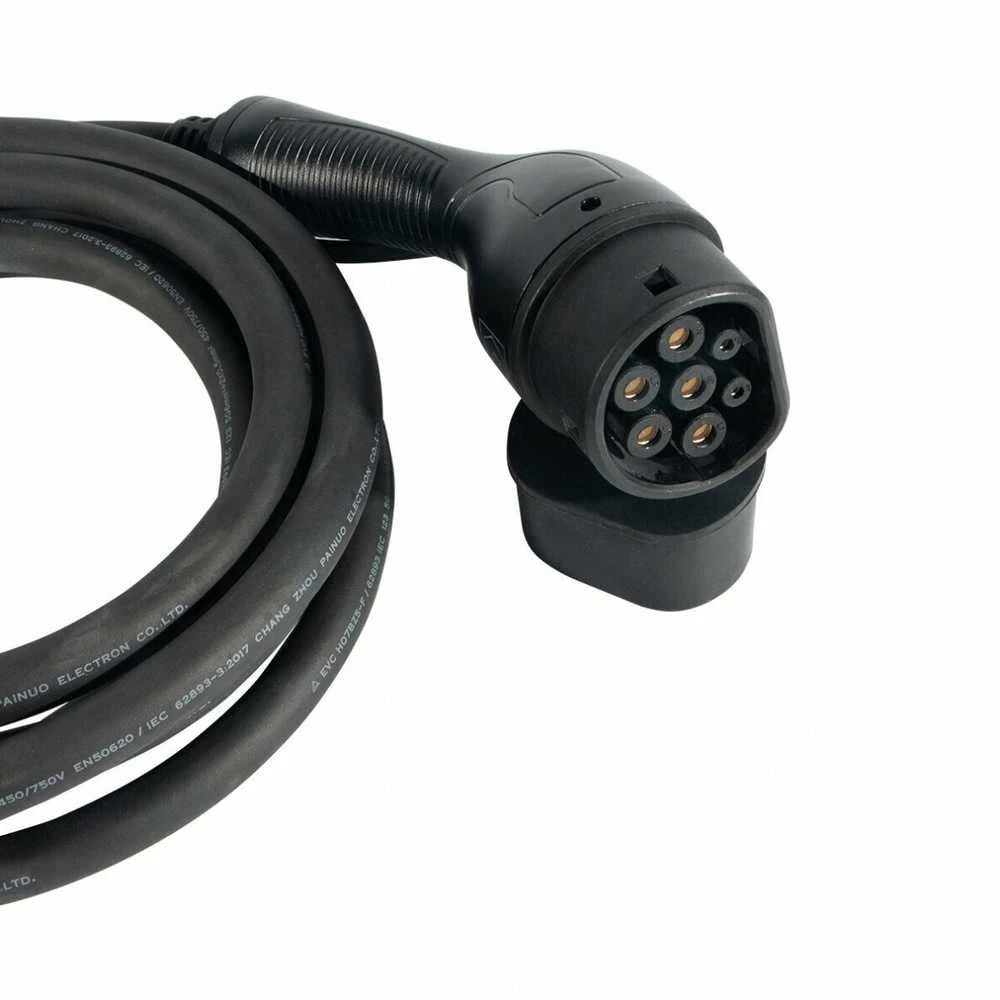 Įkrovimo laidas Type 2 - Type 2 ( 32A, 1 Fazė, 7KW ) - 10M