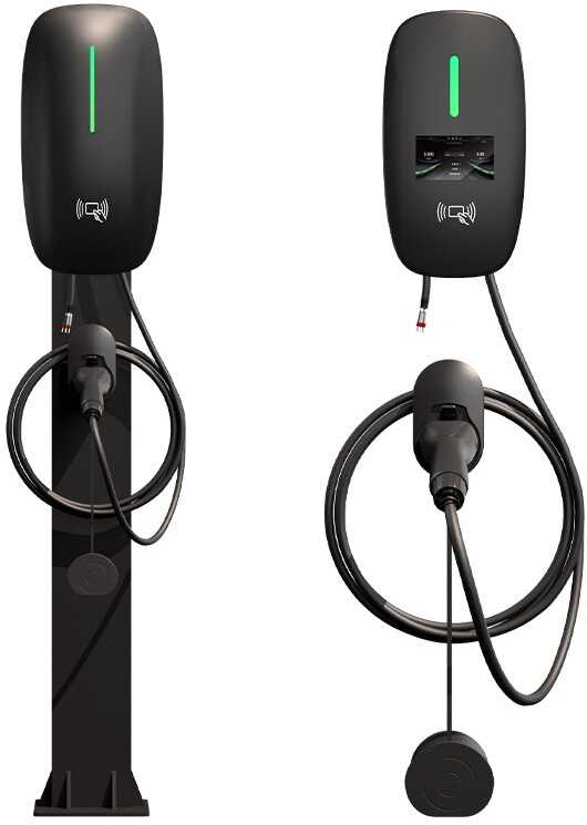Įkrovimo stotelė 11kW su programėle ir - type 2 laidu 5m ilgio