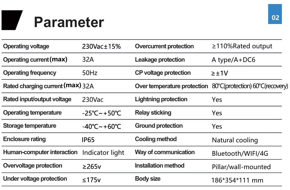 Įkrovimo stotelė 7kW su programėle ir - type 2 laidu 5m ilgio