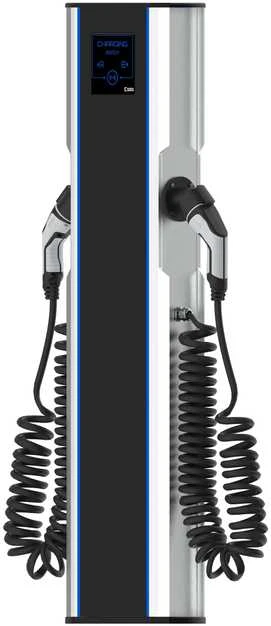 Įkrovimo stotelė CityCharge V2 Plus su įkrovimo laidais