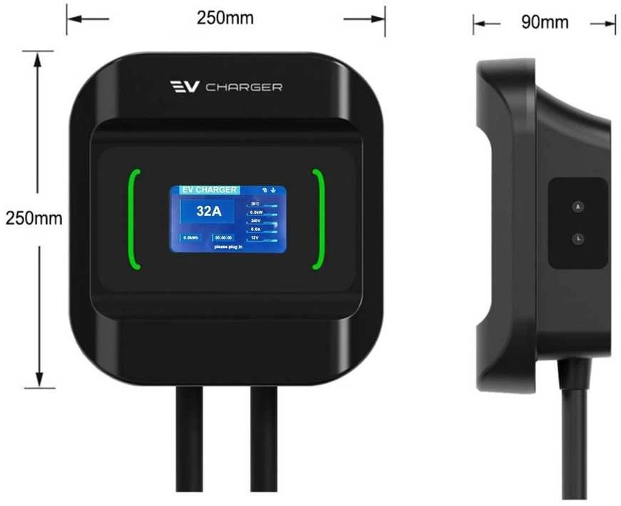 Įkrovimo stotelė VCS-MB 22kW be programėlės
