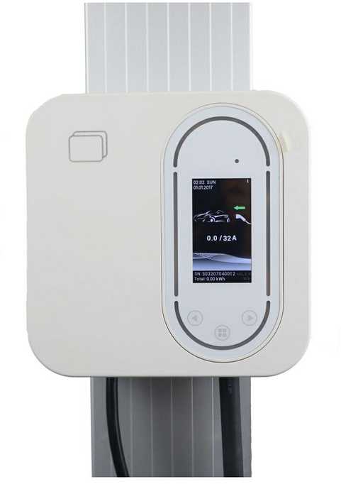 Krovimo stotelė 11kW CN-ANS firmos, su programėle, RFID kortele ir OCPP protokolu