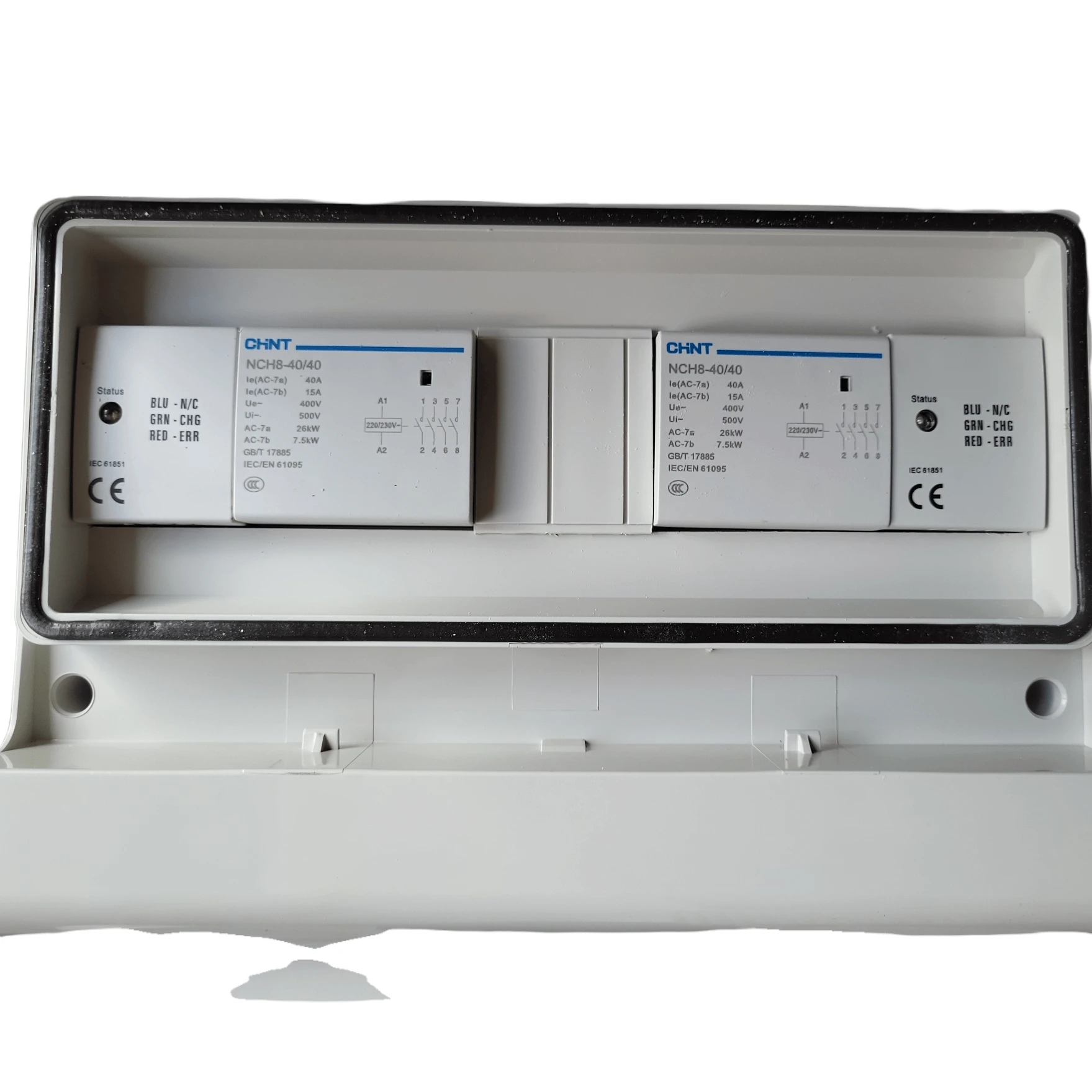 Krovimo stotelė 3 Fazės, 22 kW su 2 vnt Type 2 laidais 5m ilgio