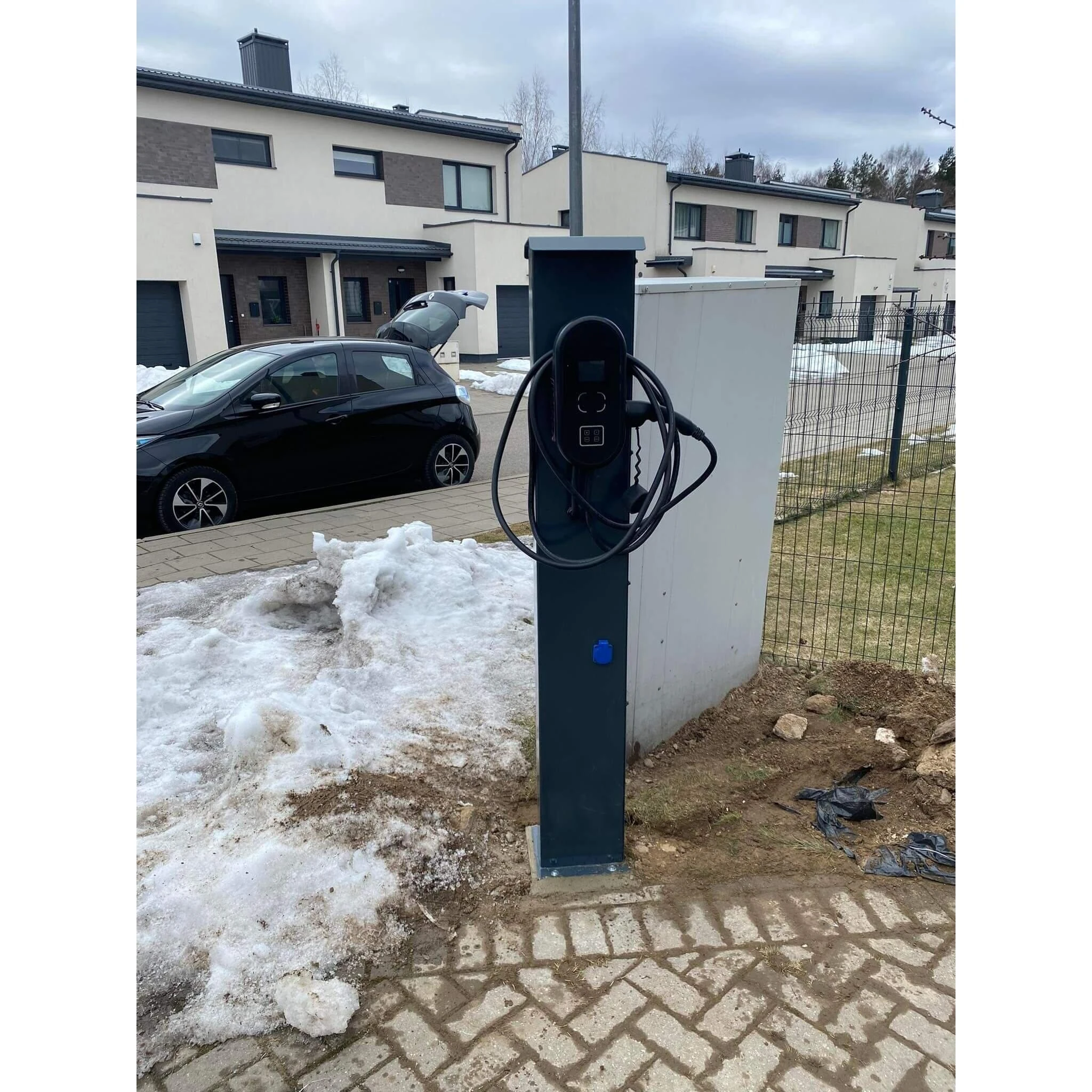 Stovas įkrovimo stotelėms