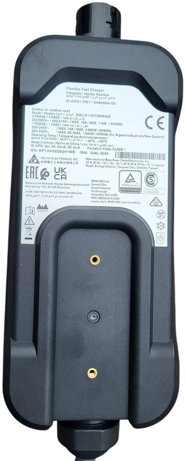 originalus BMW įkrovimo laidas 220V - type 2 (16A, 1 fazė 3.5kW) - 5 m ilgio