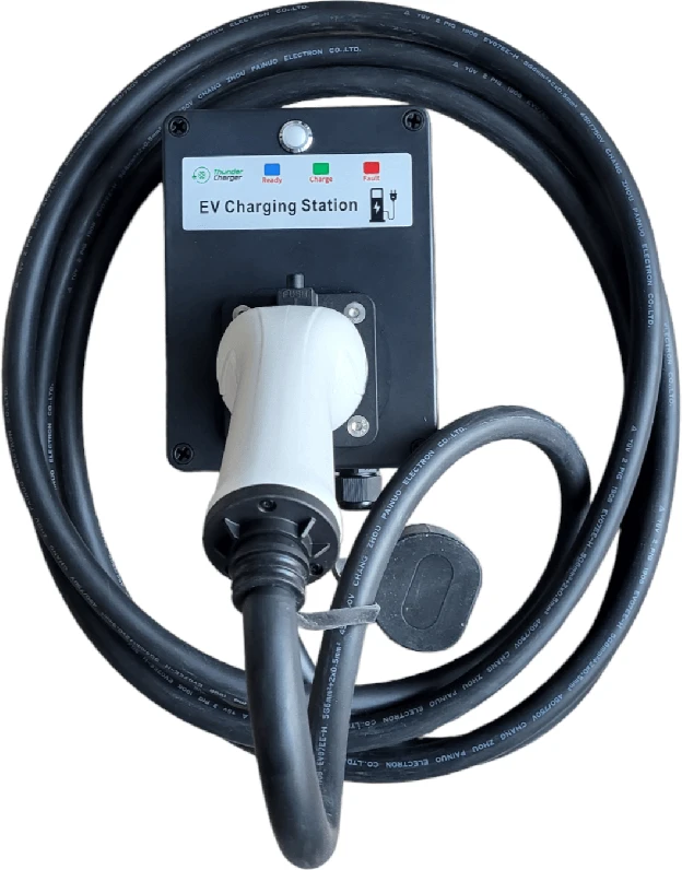 Thunder Charger įkrovimo stotelė EKEC Mini 22kW su type 2 laidu