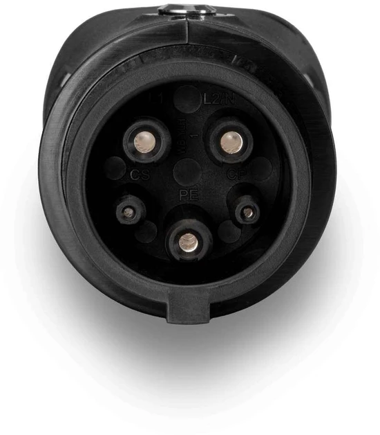 Type 2 - Type 1 adapteris be laido, 32A