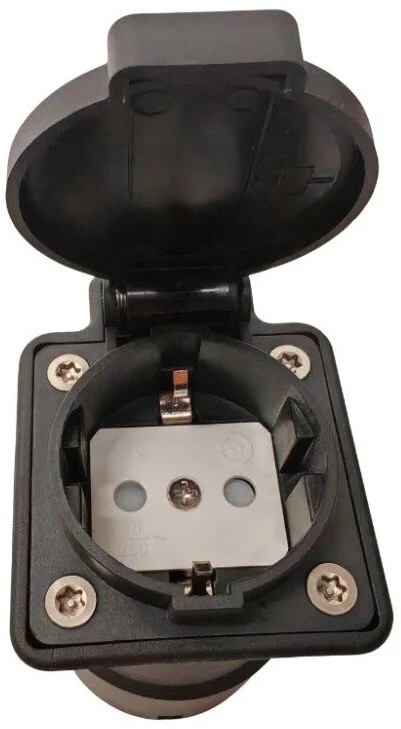 Type 2 V2L Adapteris 16A 3.6kW – Elektromobilio energijos išėjimo adapteris