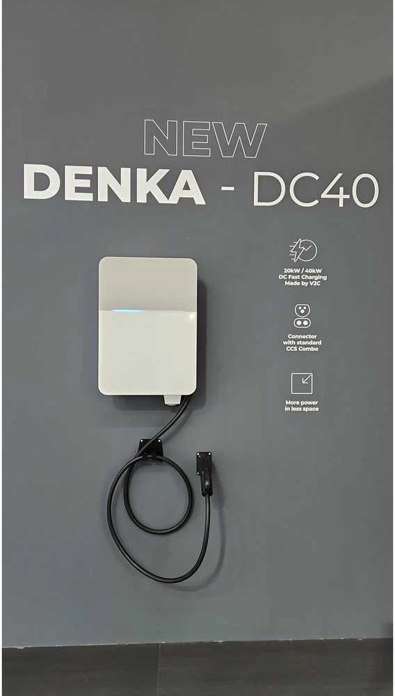 V2C DENKA DC greito krovimo stotelė – 20/40kW