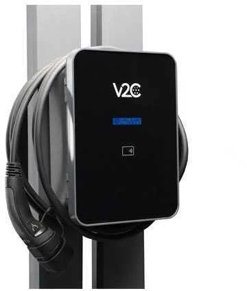 V2C Trydan krovimo stotelė 22kW su ekranu, 3 fazių, Type 2 kabelis (10m), dinaminis balansavimas