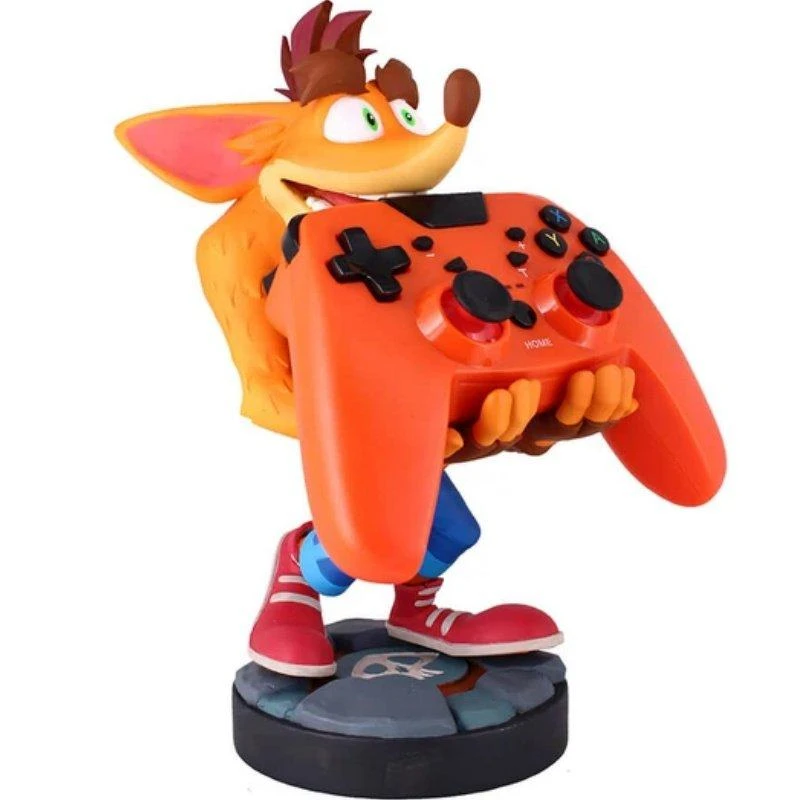 Cable Guys Išskirtinė žaidimų Crash Bandicoot (Qantum) kabelinė stovas