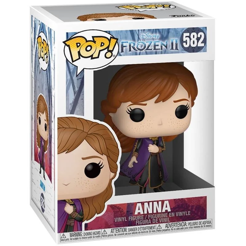 FUNKO POP! Vinilinė figūrėlė: Disney: Frozen 2 – Anna, 10 cm aprašymas - Prekės nuotrauka
