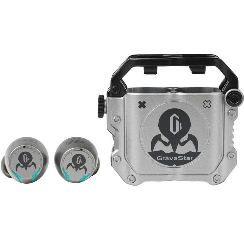 „GRAVASTAR SIRIUS“ kosminės pilkos „Bluetooth“ ausinės