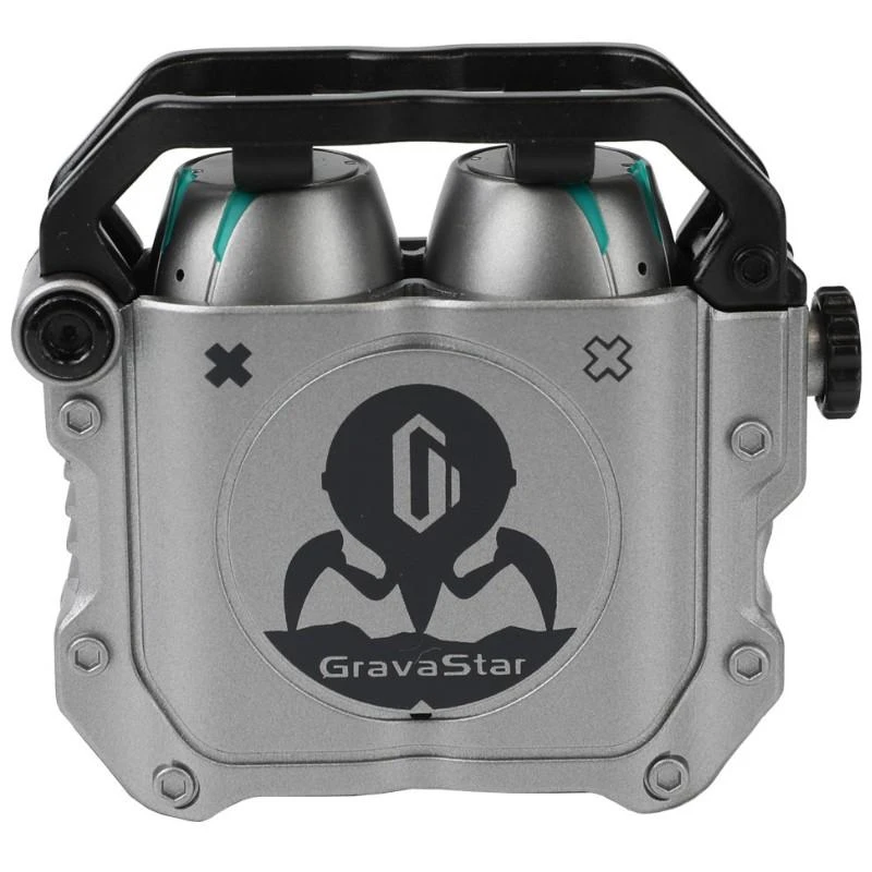 „GRAVASTAR SIRIUS“ kosminės pilkos „Bluetooth“ ausinės