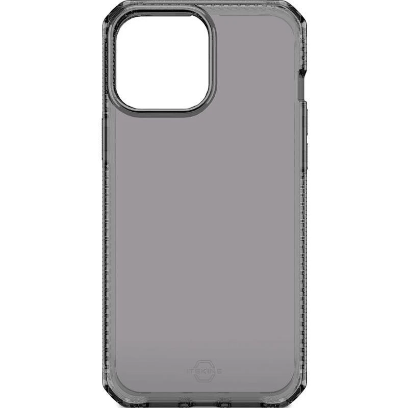 Dėklas ITskins ITSKINS Case Spectrum Clear iPhone 13 Pro juodas