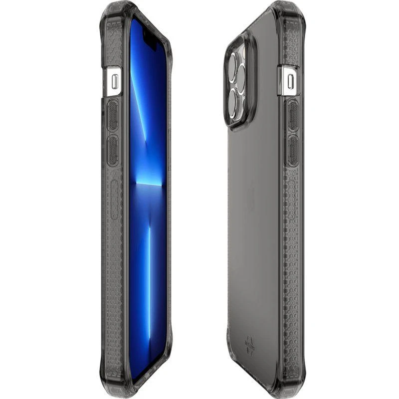 Dėklas ITskins ITSKINS Case Spectrum Clear iPhone 13 Pro Max juodas