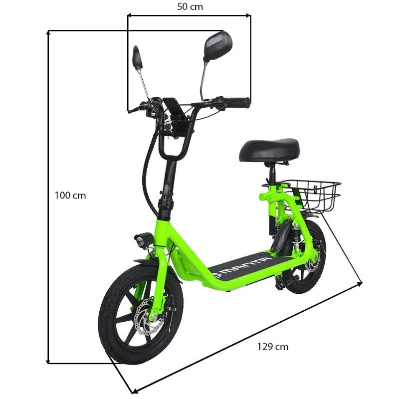 MANTA Važiuoklė elektrinis Flinston 14" 350 W (Ekspozicinė prekė)