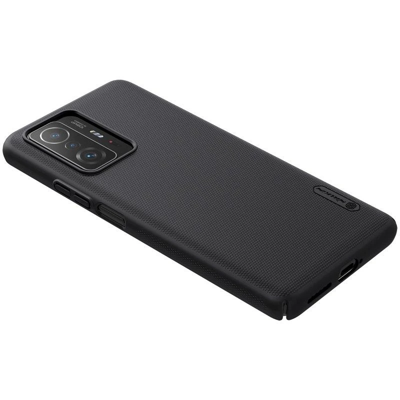 Nillkin Super Frosted Shield dėklas, skirtas Xiaomi 11T/11T Pro (juodas)