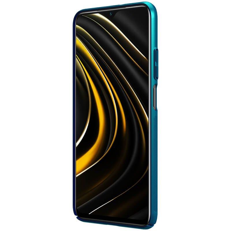 Nillkin Frosted dėklas Xiaomi Poco M3 (Mėlyna) universaliam