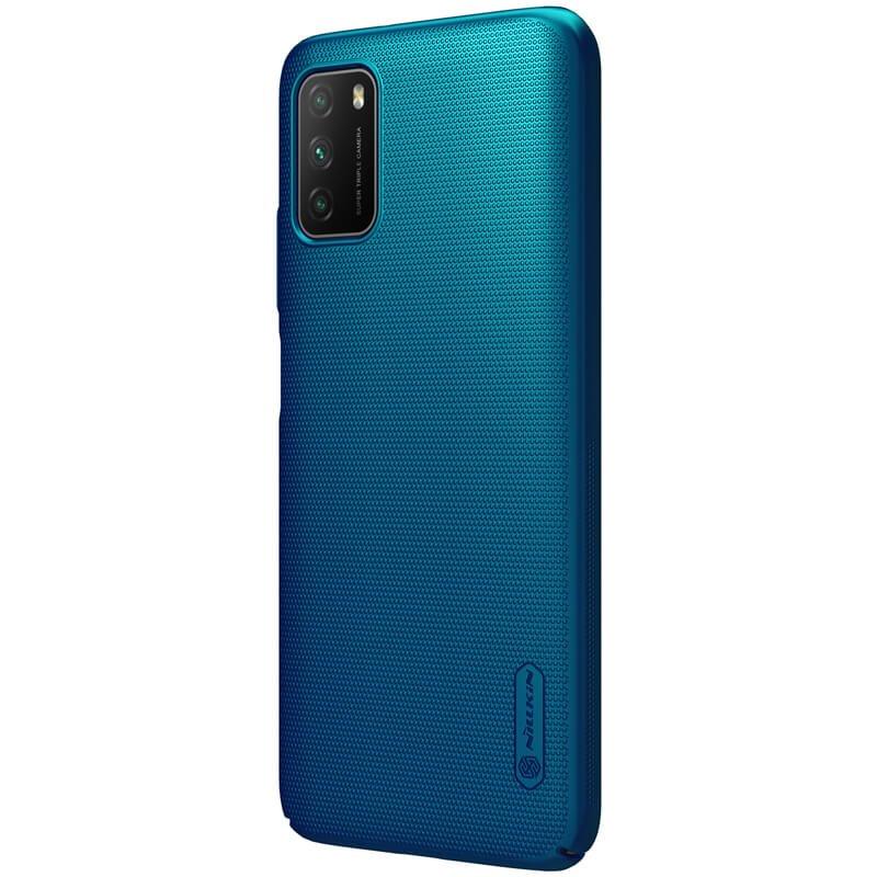 Nillkin Frosted dėklas Xiaomi Poco M3 (Mėlyna) universaliam