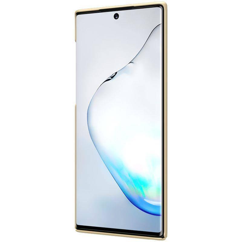 Samsung Nillkin Frosted Shield Galaxy Note 10 dėklas – universalus auksinis