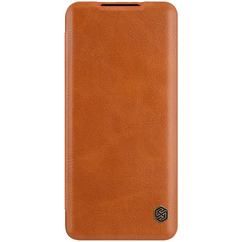 Nillkin Qin Odinis dėklas Xiaomi Mi 11 ruda