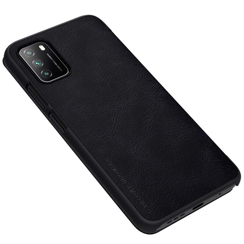 Nillkin Qin odinis xiaomi poco m3 dėklas juodas