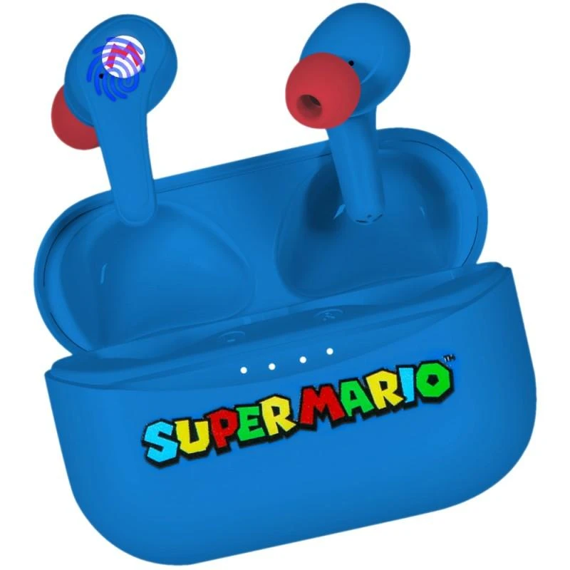 OTL Super Mario TWS belaidės ausinės, Mėlynos spalvos