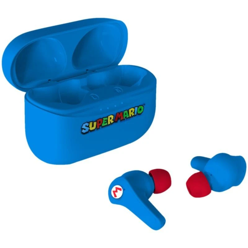 OTL Super Mario TWS belaidės ausinės, Mėlynos spalvos