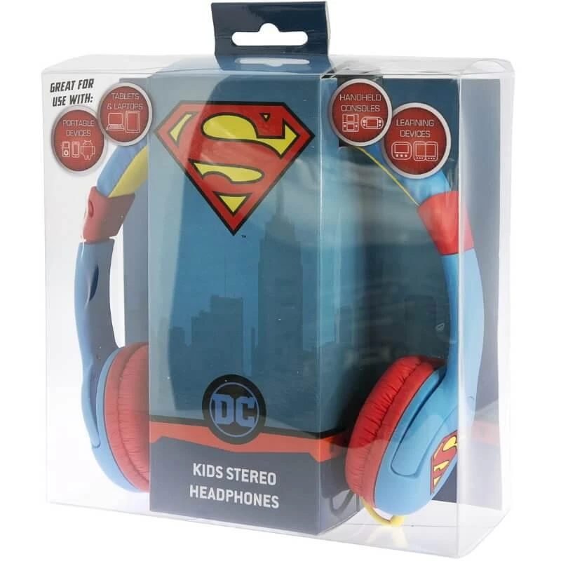 OTL Technologies Superman Man of Steel Kids ausinės vaikams