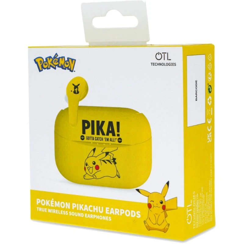 OTL Pokemon Pikachu TWS ausinės, Geltonos spalvos