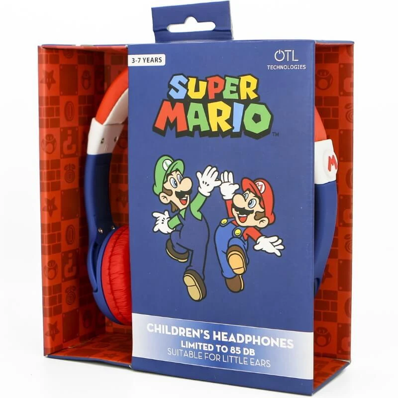 OTL Technologies Super Mario Blue laidinės ausinės vaikams