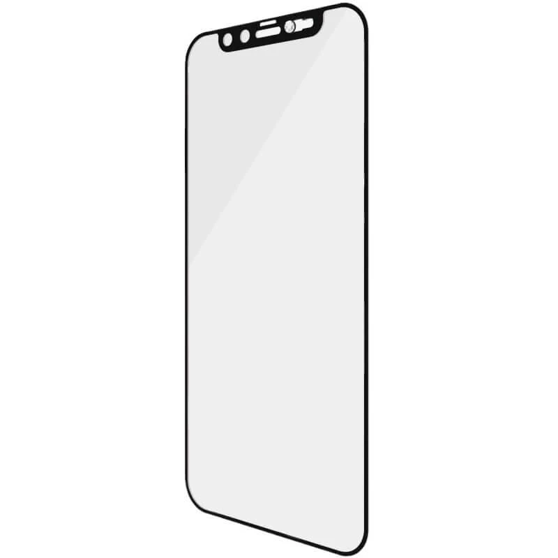 Panzer Glass PanzerGlass E2E mikrolūžių antibakterinis stiklas su fotoaparato dangteliu su Swarovski kristalu Apple iPhone 12 Pro Max - su Juodas rėmeliu