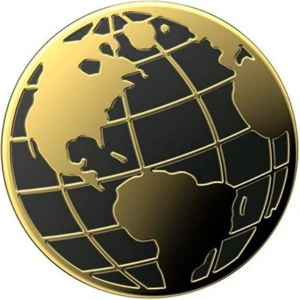 PopSockets PopGrip – Globe Trotter 804073 – funkcionalus telefono laikiklis
