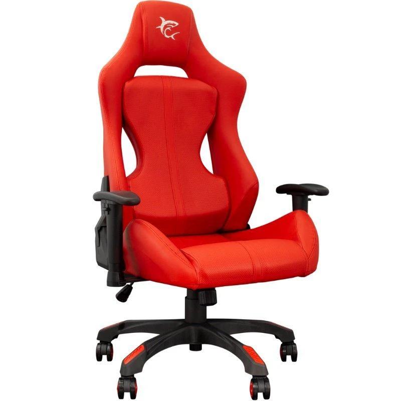 Žaidimų kėdė White Shark Monza-R Gaming Chair, Raudona