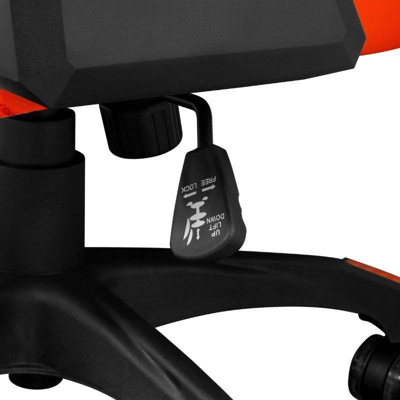 Žaidimų kėdė White Shark Monza-R Gaming Chair, Raudona