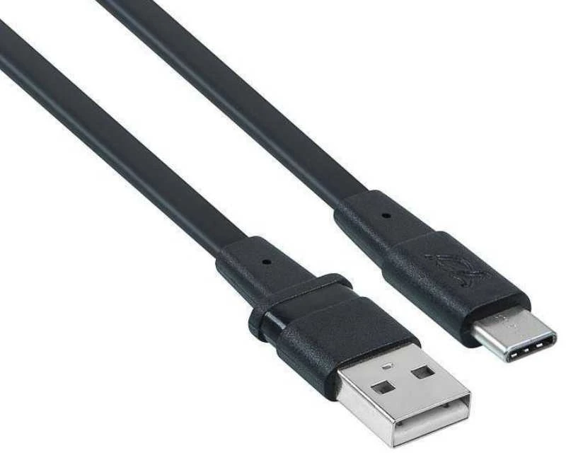 Kabelis USB RivaCase USB-A - 2.1 m Juodas (PS 6002 BK21)