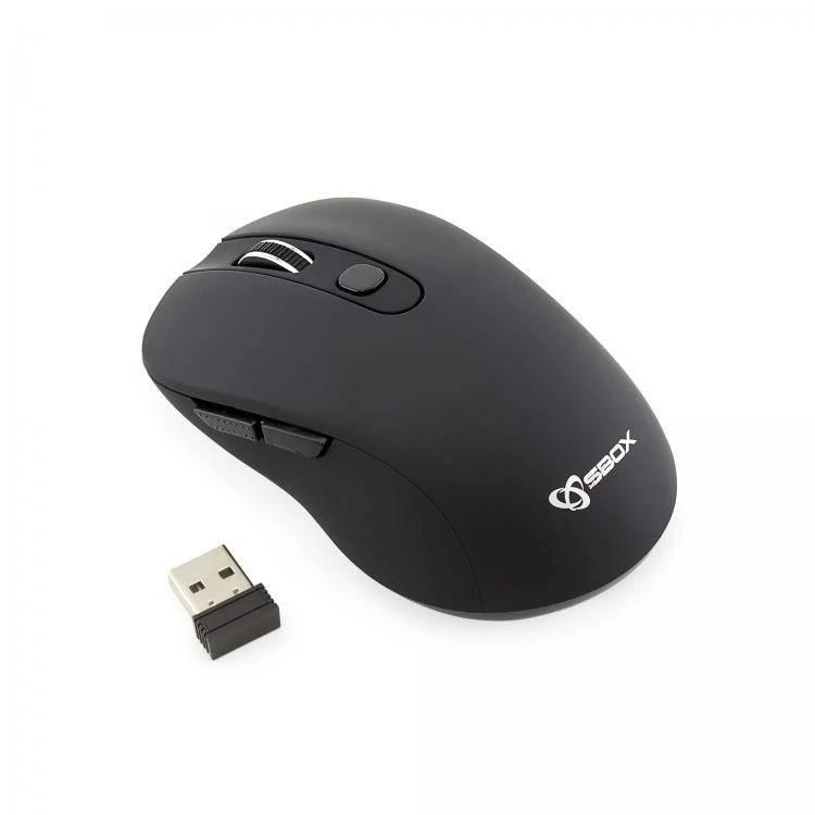 Sbox Technology Sbox WM-911B Belaidė pelė juodos spalvos