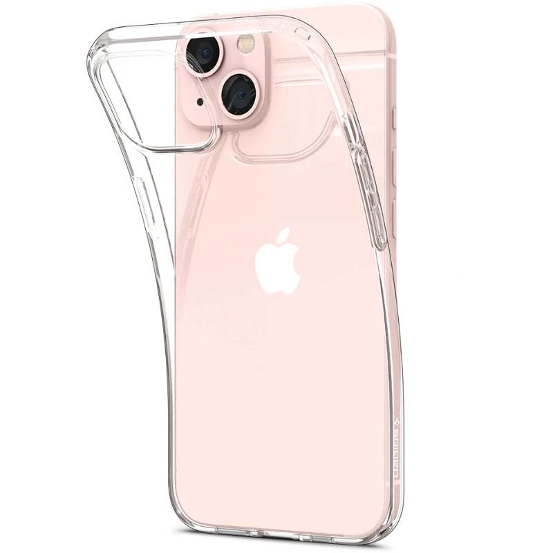 Spigen Liquid Crystal dėklas skirtas Apple iPhone 13, spalva - Crystal Clear