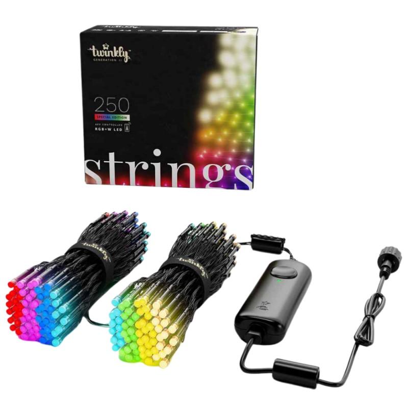 Kalėdinė išmanioji lempučių girlianda Twinkly Strings Special Edition – 250 RGB+W LED